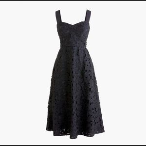 J Crew NWT Sleeveless Sweetheart Lace Midi Dress